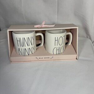 Rau Dunn Hunny Bunny and Hot Chick Mug Set